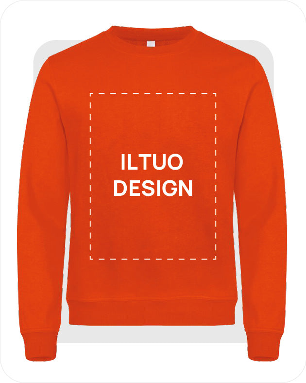 Felpa Unisex Girocollo
