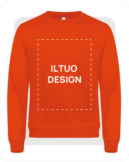Felpa Unisex Girocollo