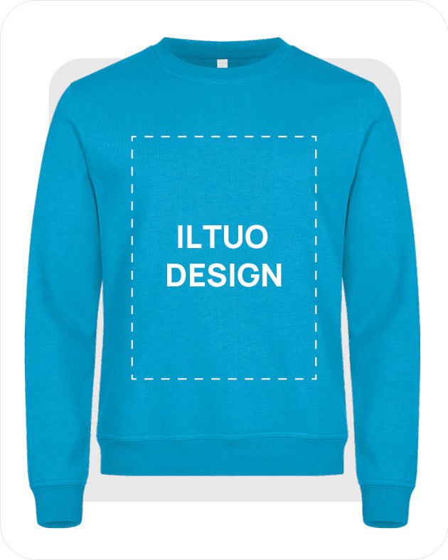 Felpa Unisex Girocollo