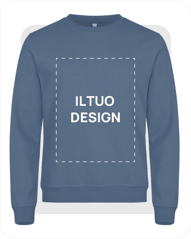 Felpa Unisex Girocollo