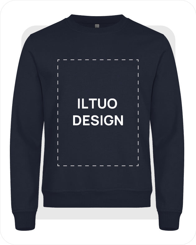 Felpa Unisex Girocollo