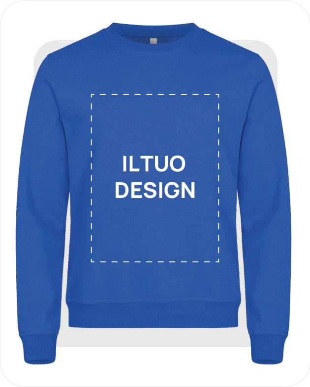 Felpa Unisex Girocollo