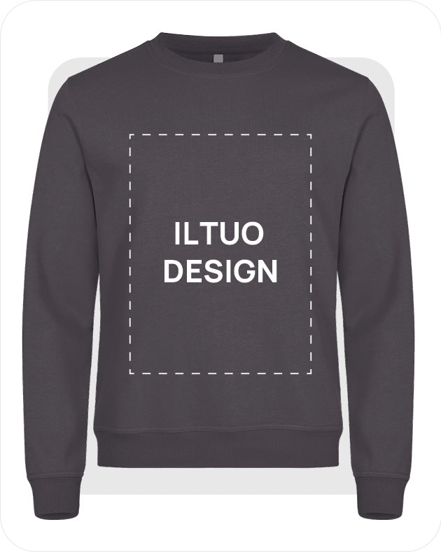 Felpa Unisex Girocollo