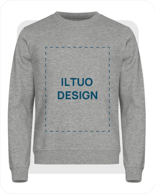 Felpa Unisex Girocollo
