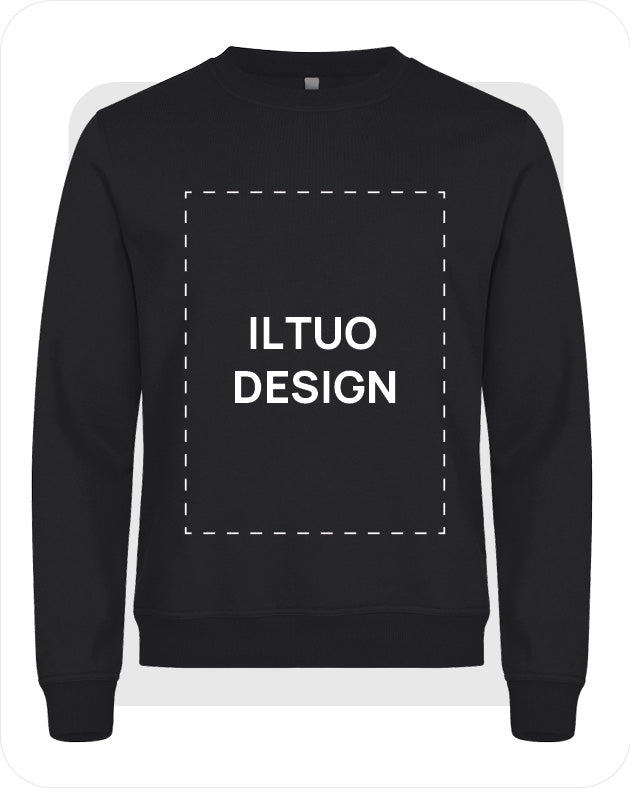 Felpa Unisex Girocollo