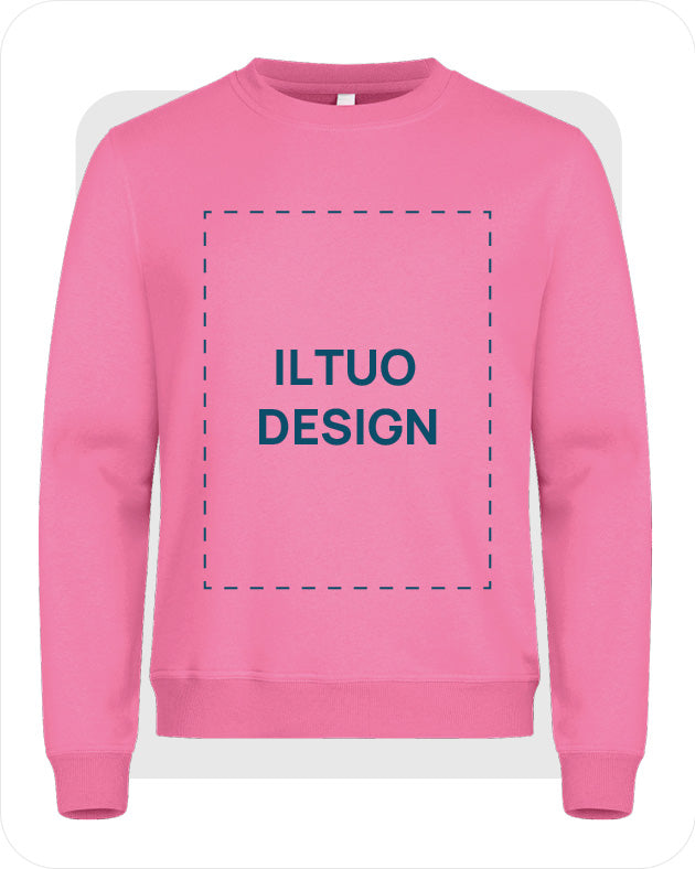 Felpa Unisex Girocollo