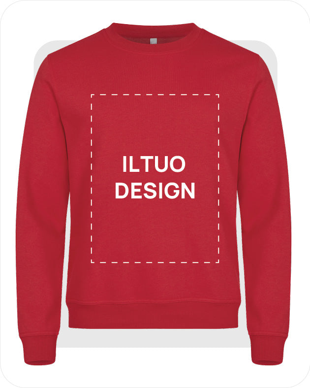 Felpa Unisex Girocollo