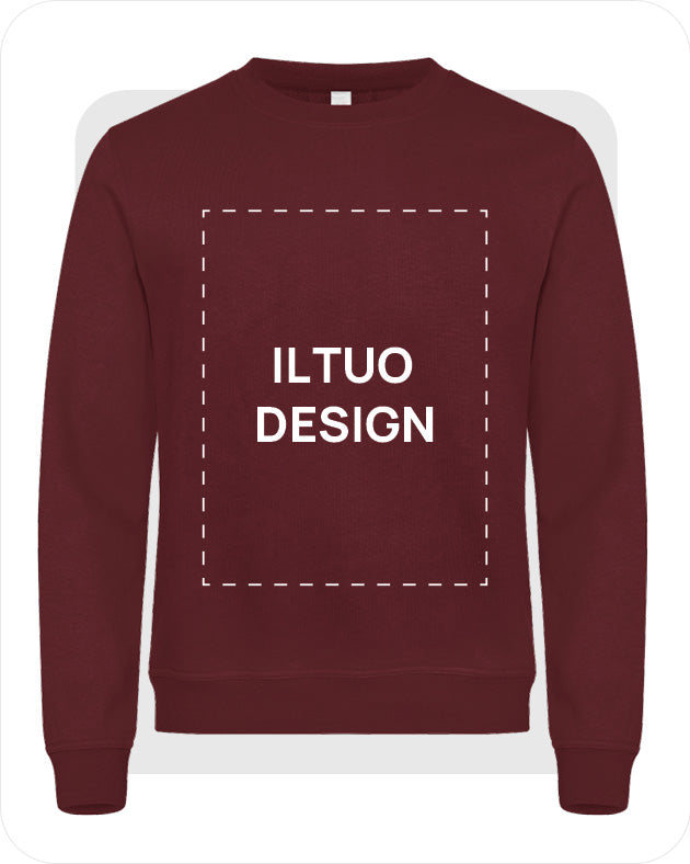 Felpa Unisex Girocollo