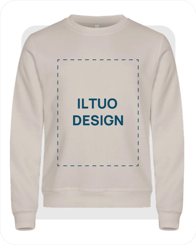 Felpa Unisex Girocollo