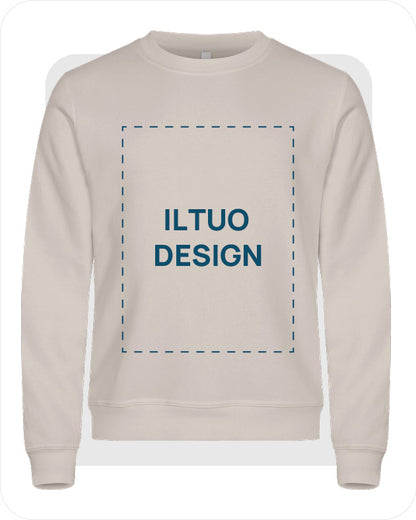 Felpa Unisex Girocollo