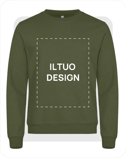 Felpa Unisex Girocollo