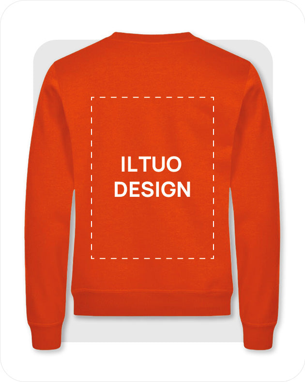 Felpa Unisex Girocollo