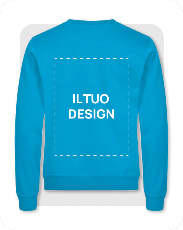 Felpa Unisex Girocollo