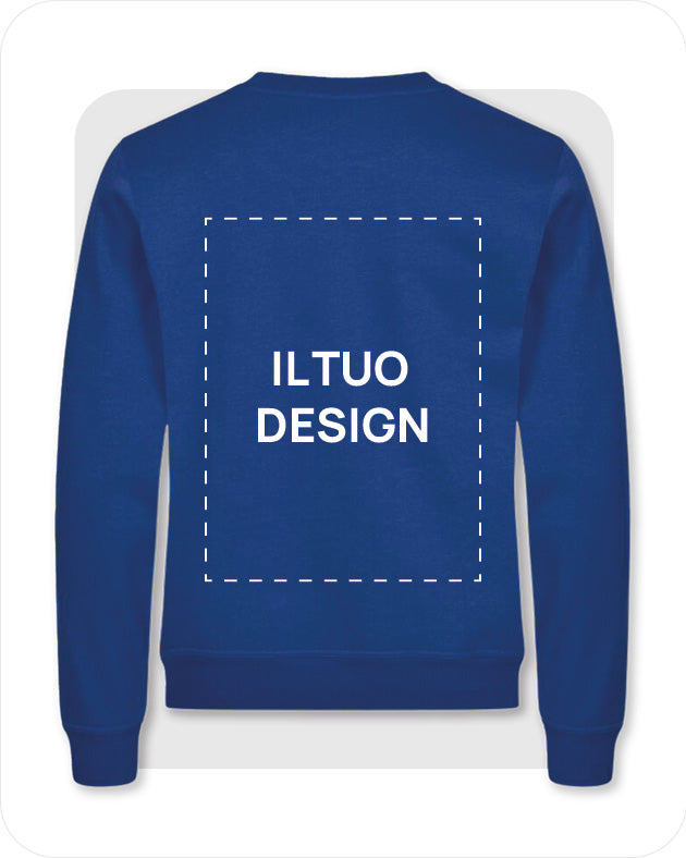 Felpa Unisex Girocollo