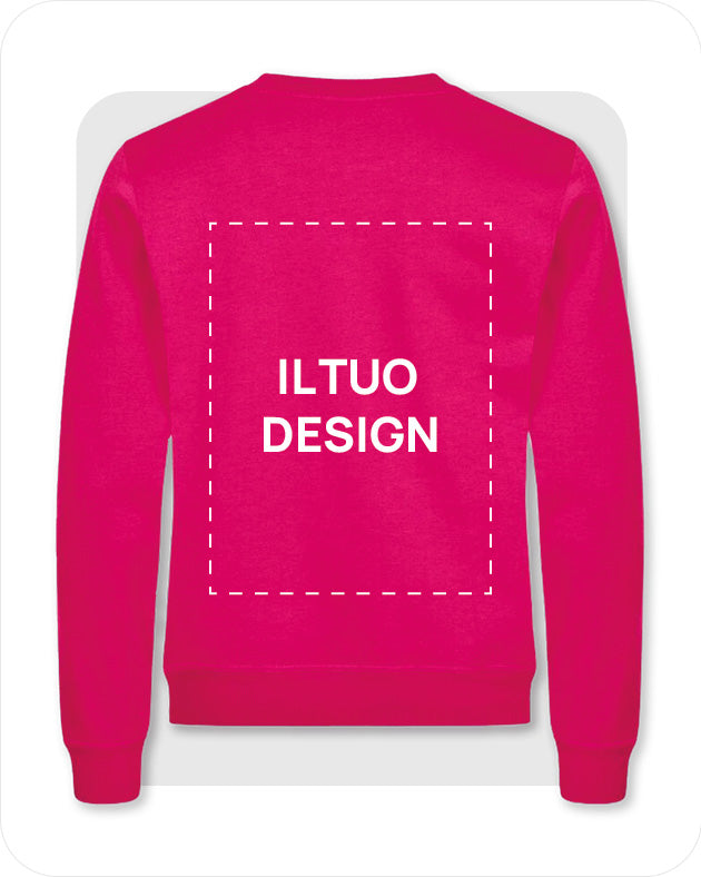 Felpa Unisex Girocollo