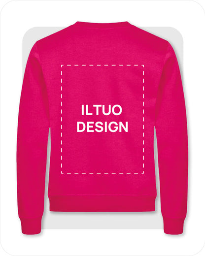 Felpa Unisex Girocollo