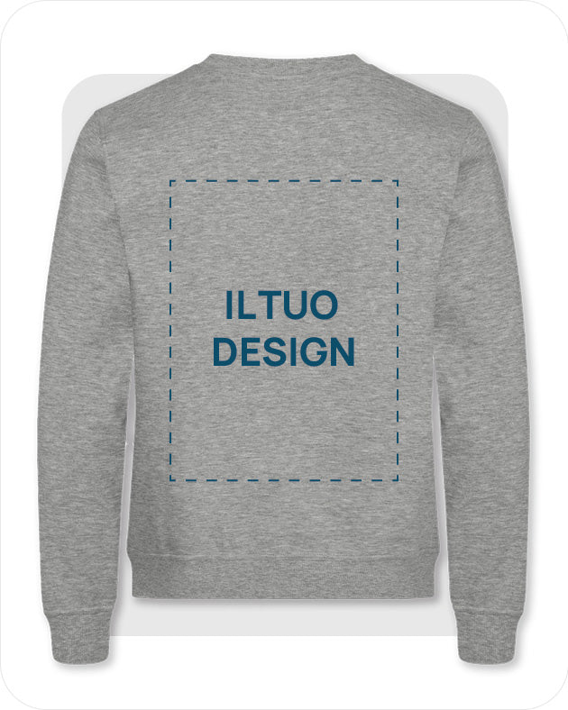 Felpa Unisex Girocollo