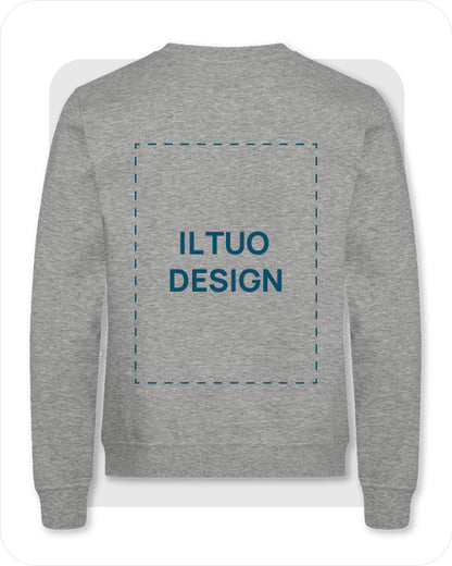 Felpa Unisex Girocollo