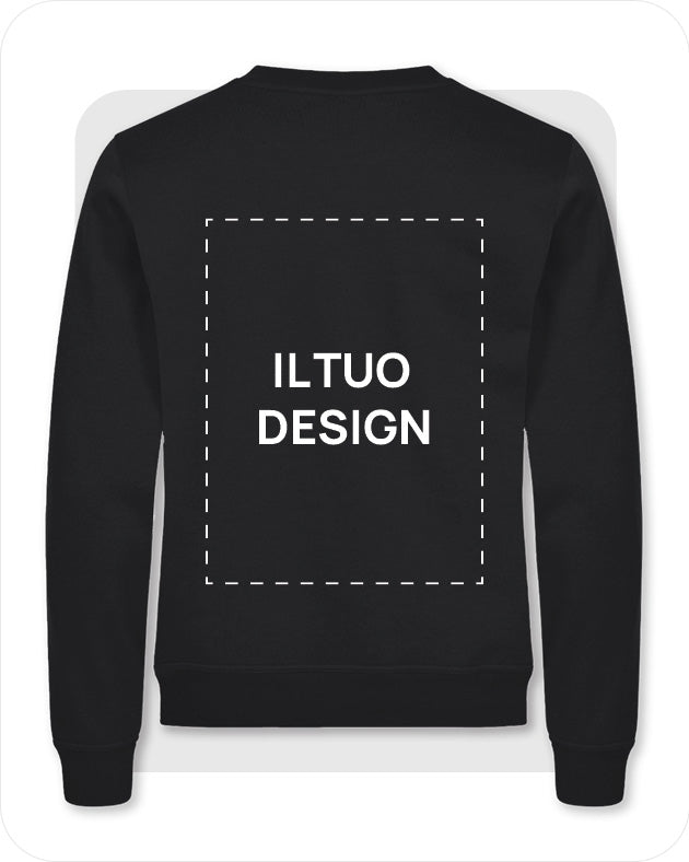 Felpa Unisex Girocollo
