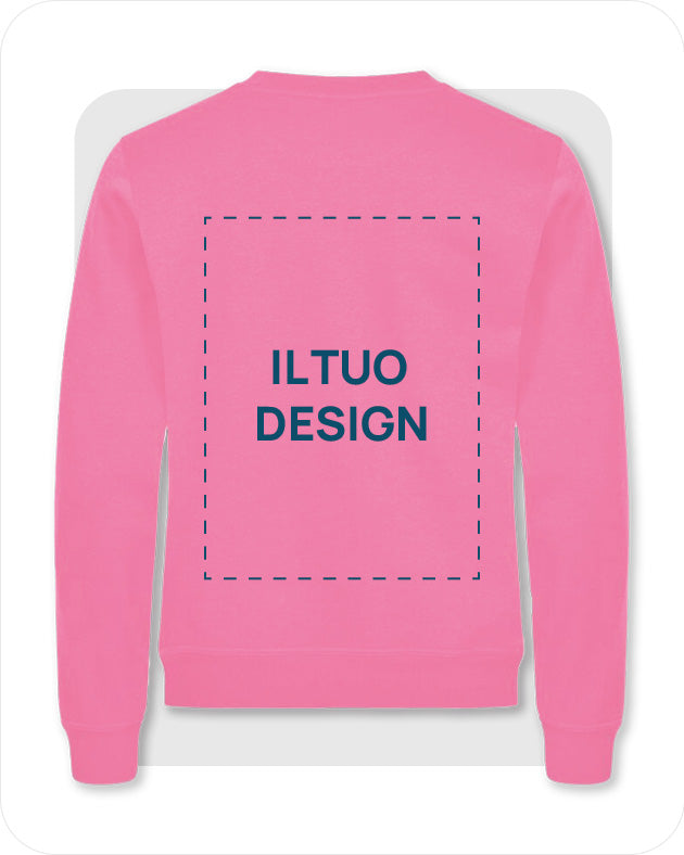 Felpa Unisex Girocollo