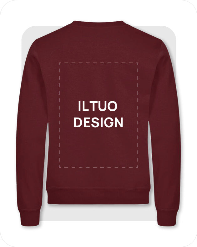 Felpa Unisex Girocollo