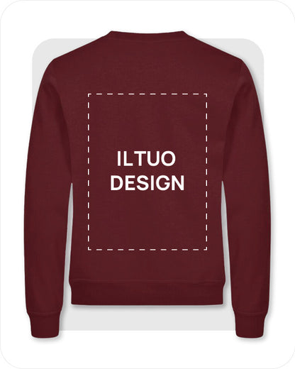Felpa Unisex Girocollo