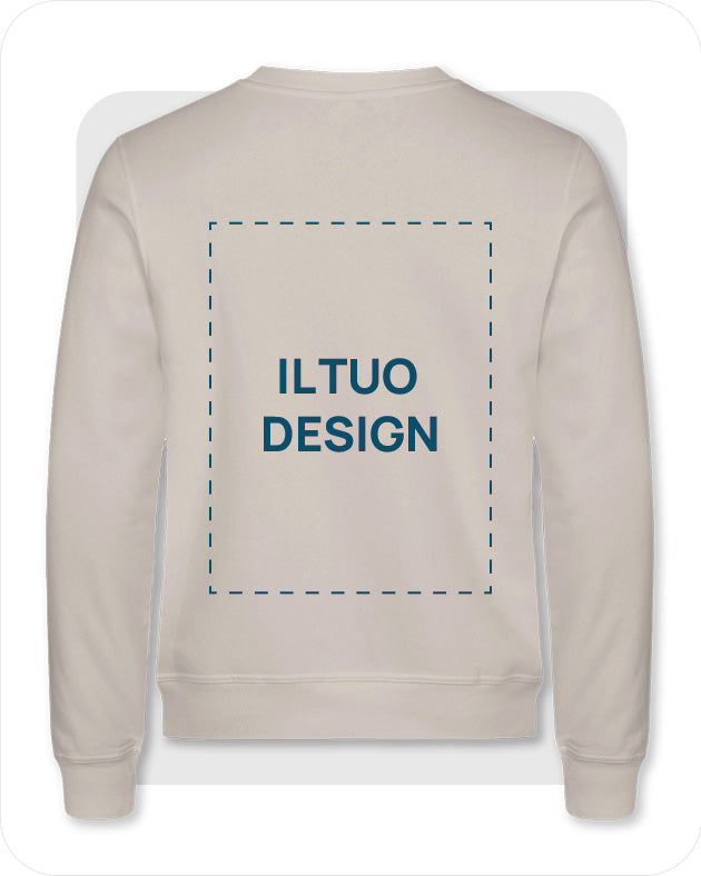 Felpa Unisex Girocollo