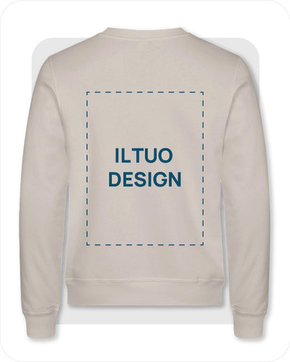 Felpa Unisex Girocollo