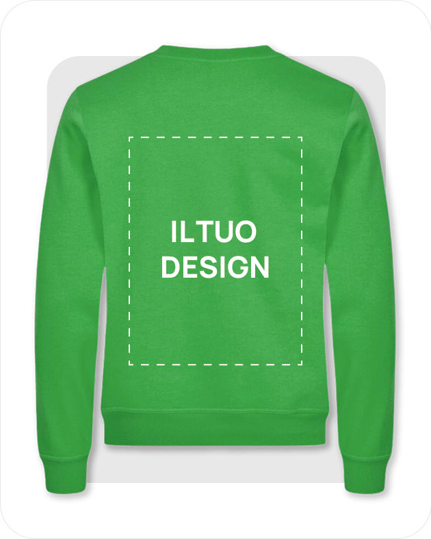 Felpa Unisex Girocollo