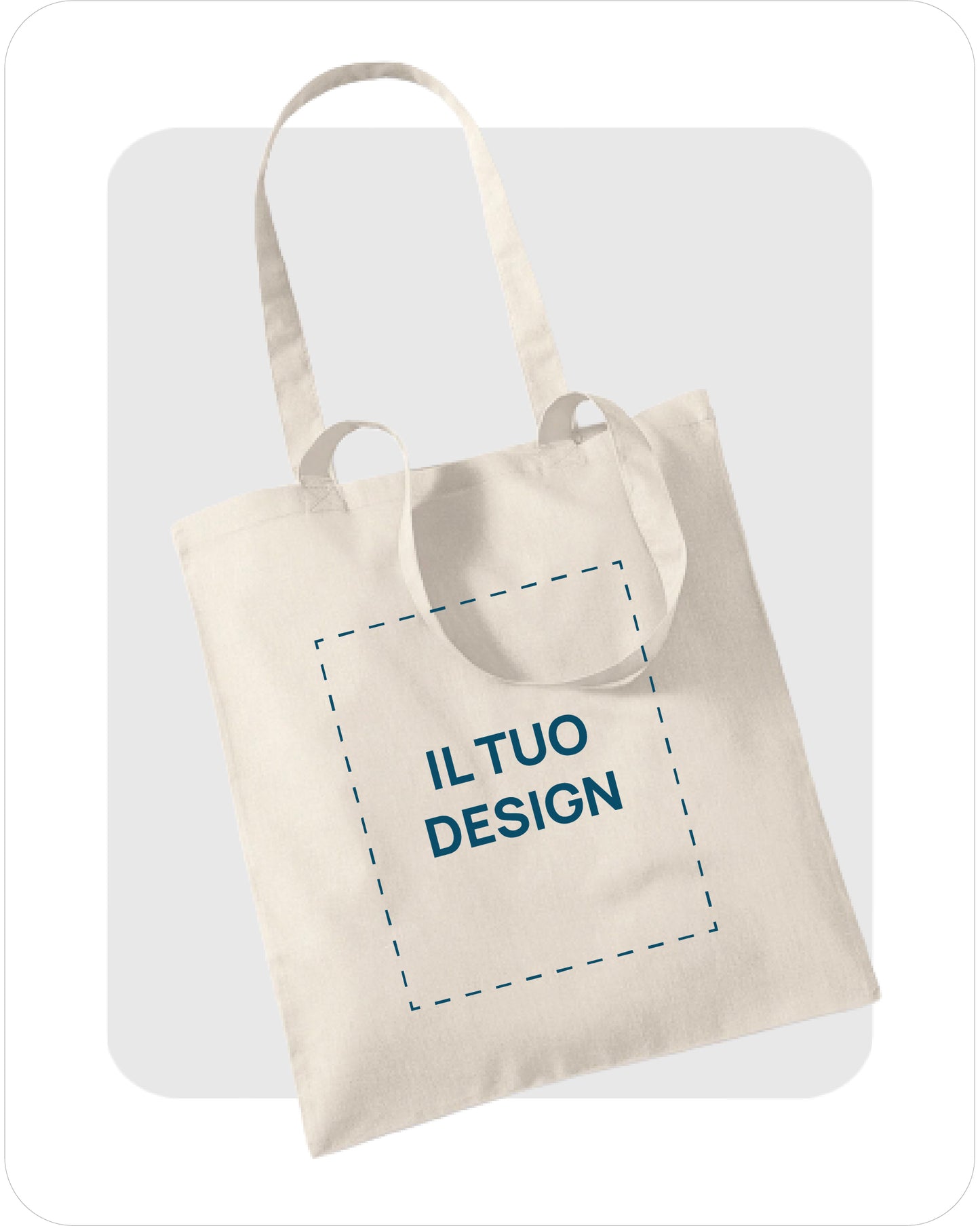 Borsa shopper di cotone